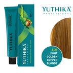 Yuthika Professional Creme Hair Colour - Light Golden Copper Blonde