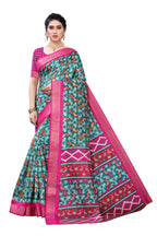 Vamika Rama Green Linen Jari Border Saree (JANKI RAMA) - Distacart