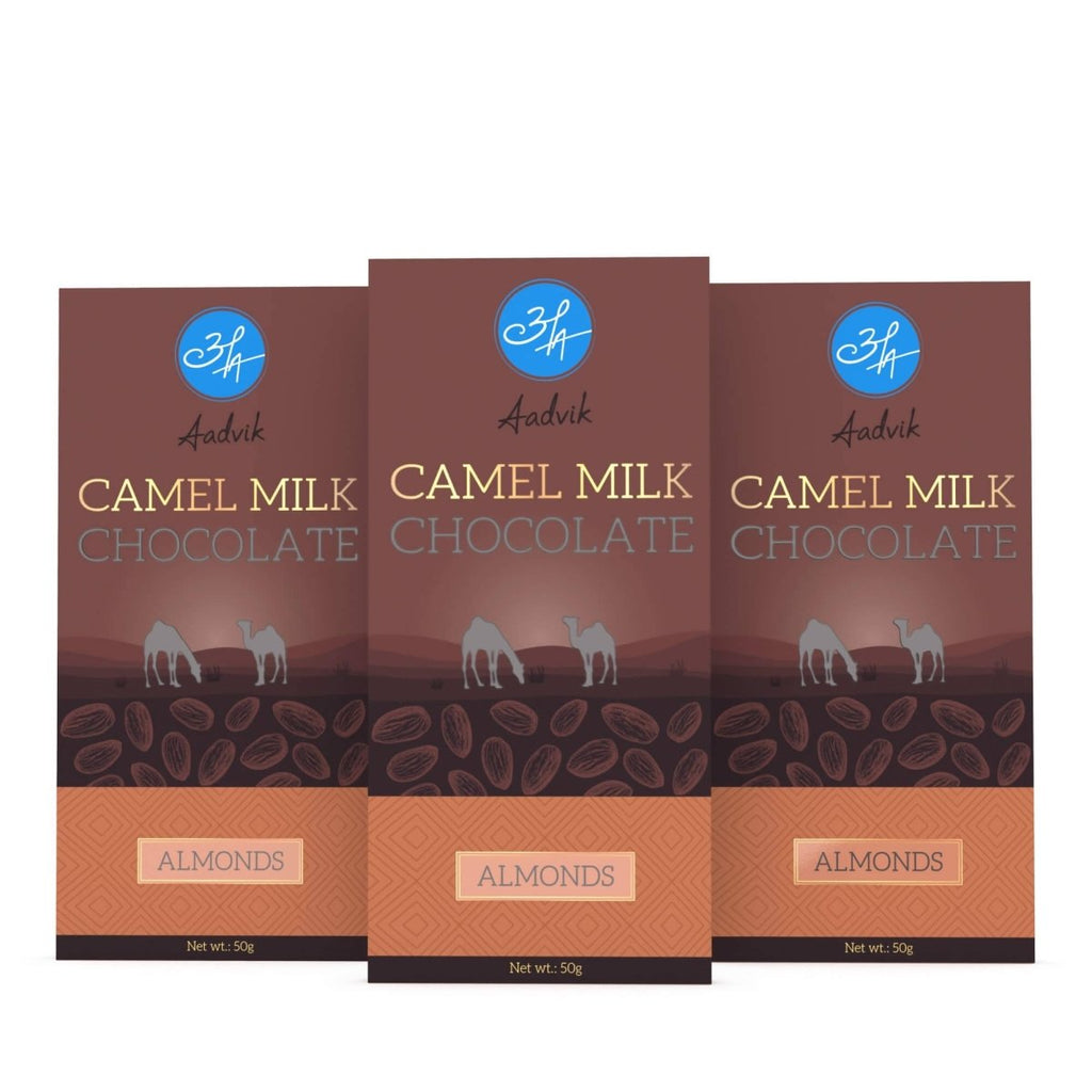 Aadvik Camel Milk Chocolates With Almonds