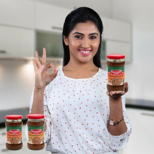 Mambalam Iyers Puliyodharai & Vathal Kuzhambu Ready Rice Mix Combo