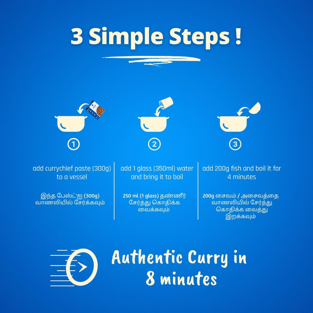 CurryChief 5 Minute Fish Curry