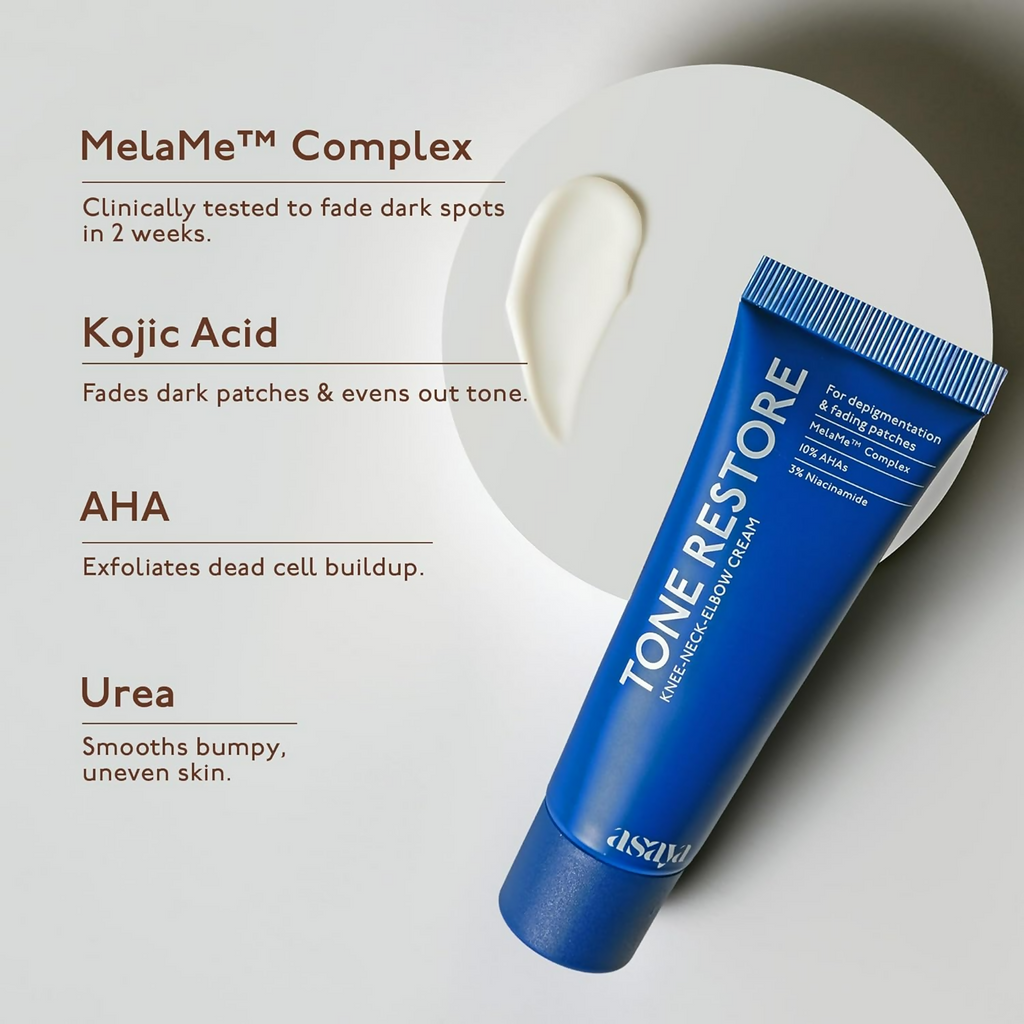 Asaya Tone Restore Advanced Pigmentation Cream with MelaMe Complex - Distacart