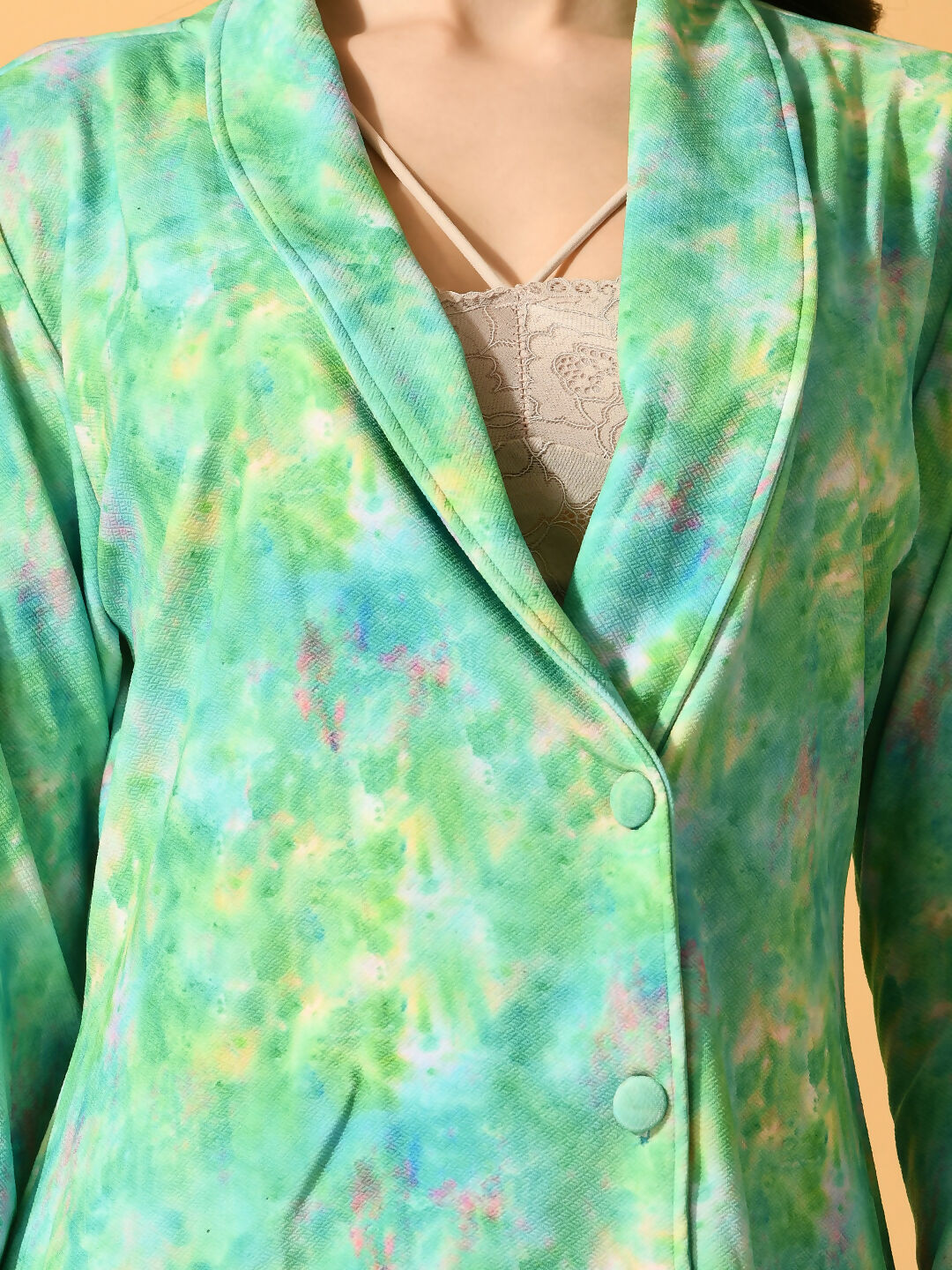 Myshka Women's Multi Printed Ombre Jacket