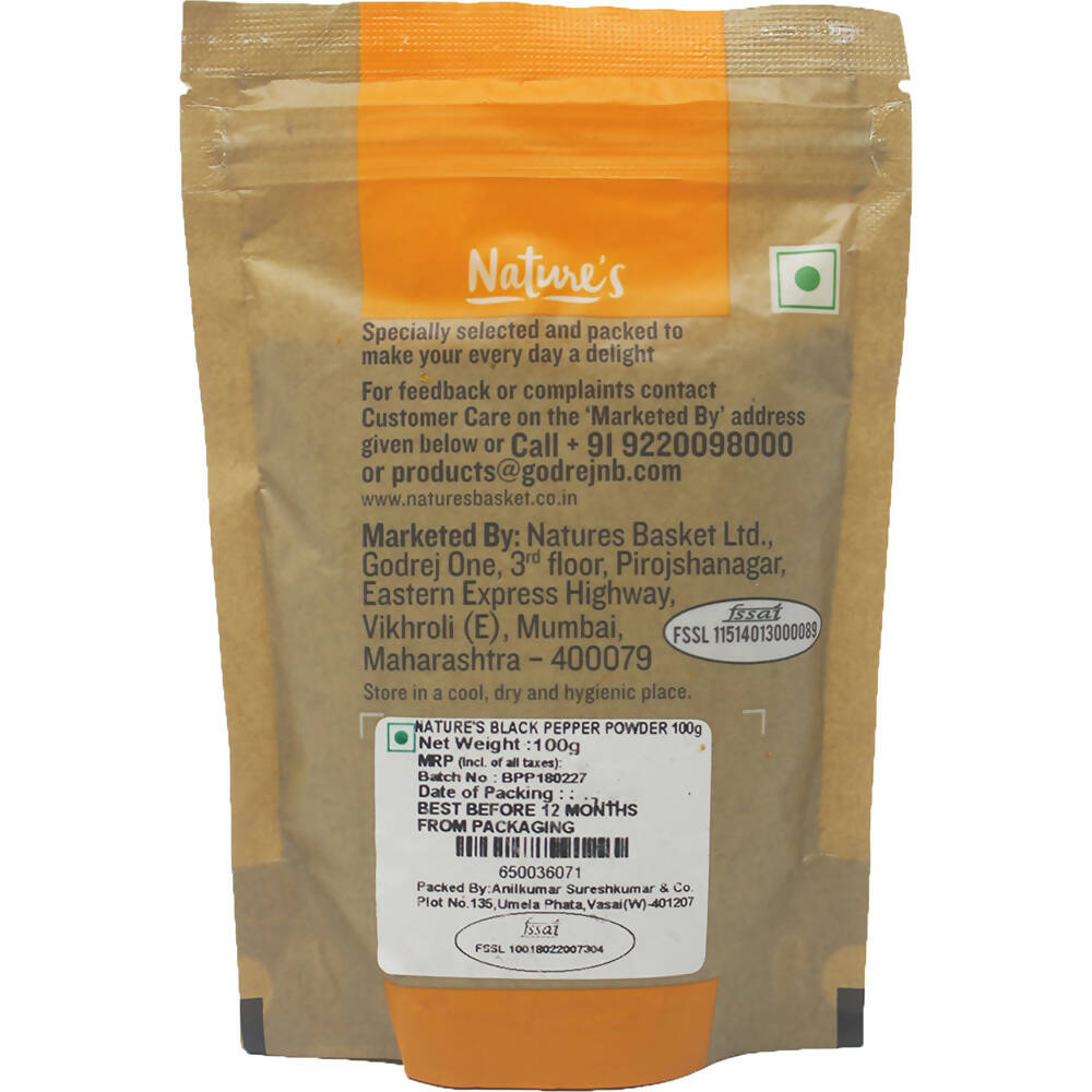 Nature's Black Pepper Powder