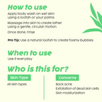PLIX The Plant Fix Salicylic Acid Cleanser & Body Wash