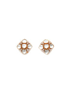 Kundan Studs (Gold) - Ruby Raang - Distacart