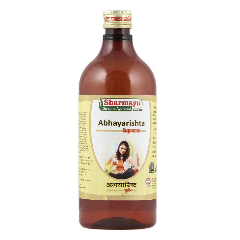 Sharmayu Ayurveda Abhayarishta Supreme Syrup - Distacart