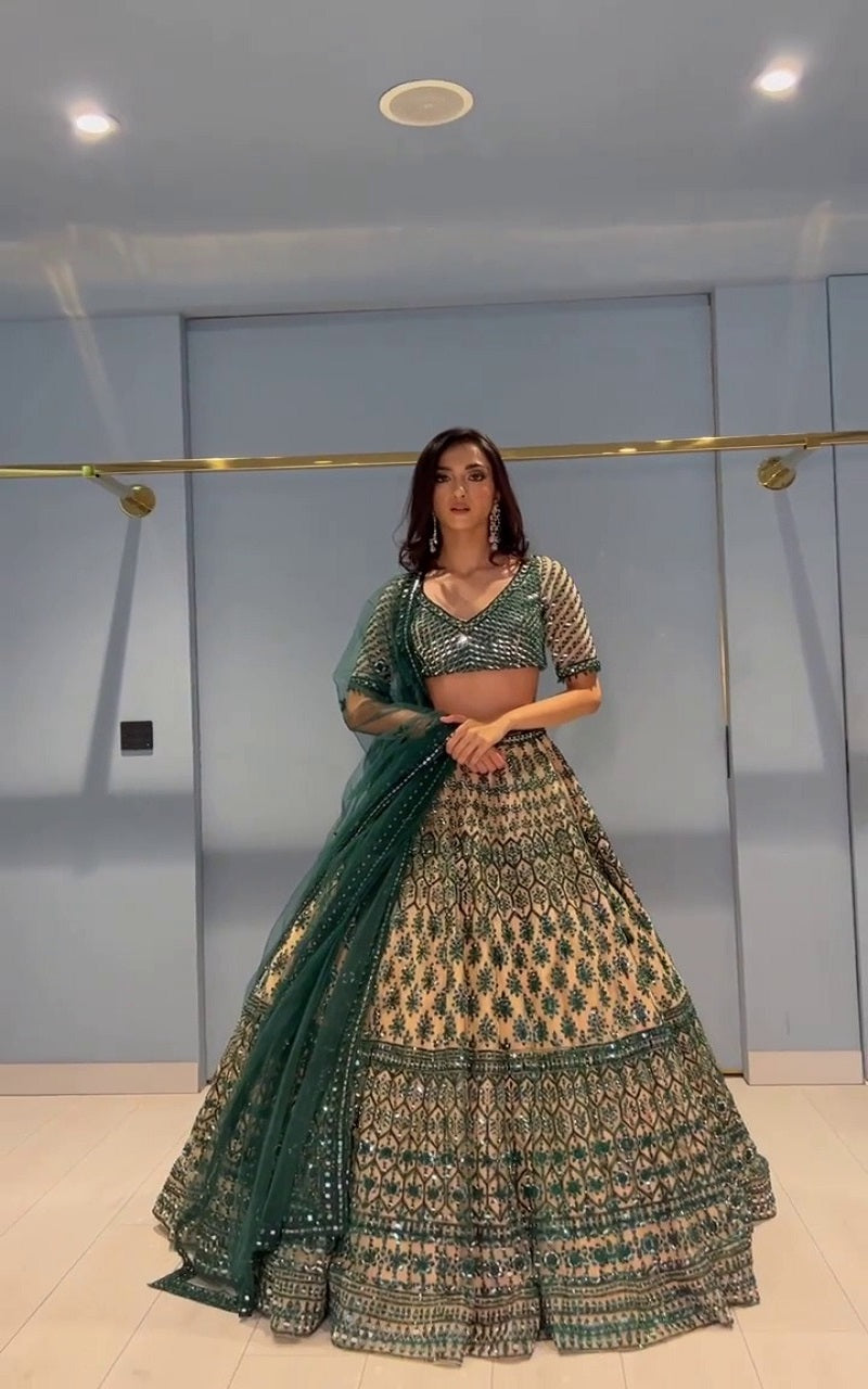Lehenga Mart Glamorous Designer Lehenga Choli for Bridal and Bridesmaids Wedding Wear Choli