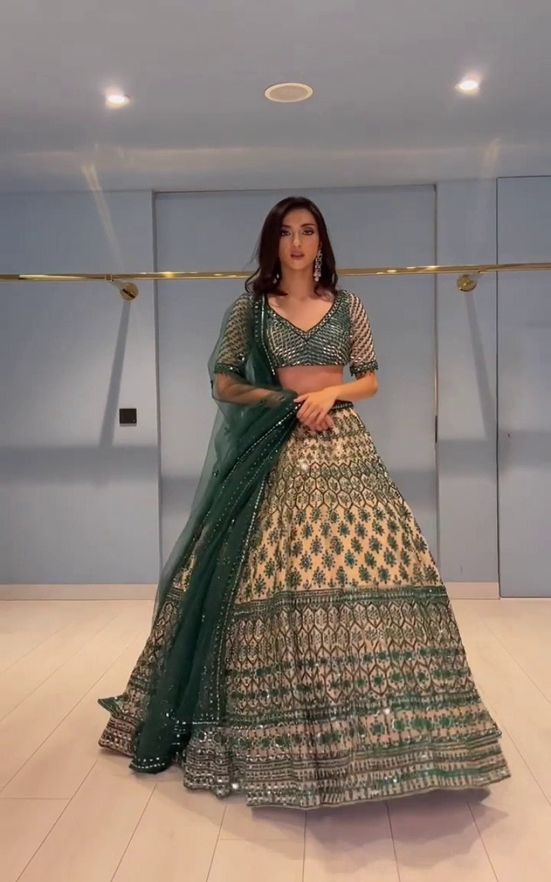 Lehenga Mart Glamorous Designer Lehenga Choli for Bridal and Bridesmaids Wedding Wear Choli