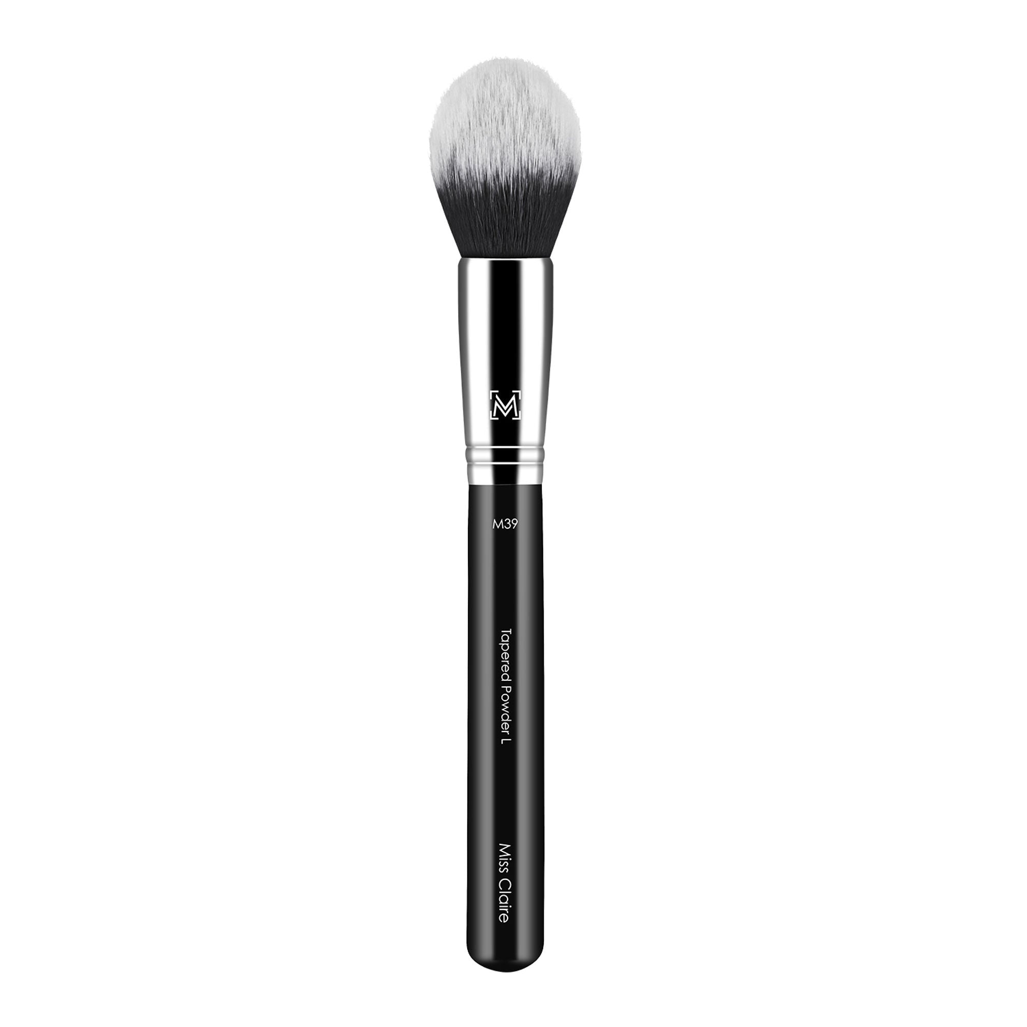 Miss Claire M39 - Tapered Powder (L) Brush - Chrome