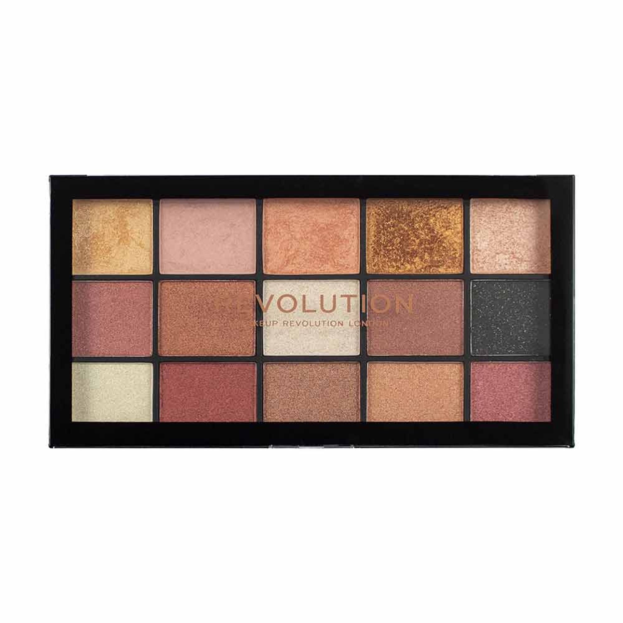 Makeup Revolution Reloaded Eyeshadow Palette-15 Smooth & Rich Shade-High Pay Off Formula - Affection - Distacart