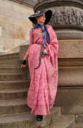 Monjolika Fashion Pink Emblished Organza Contemporary Saree - Distacart