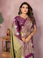 Aastha Fashion Pista Silk Sarees Weaving Saree - Distacart