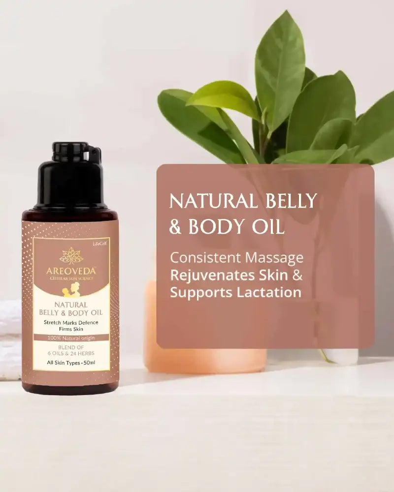 AreoVeda Mini Mom and Baby Oil Combo