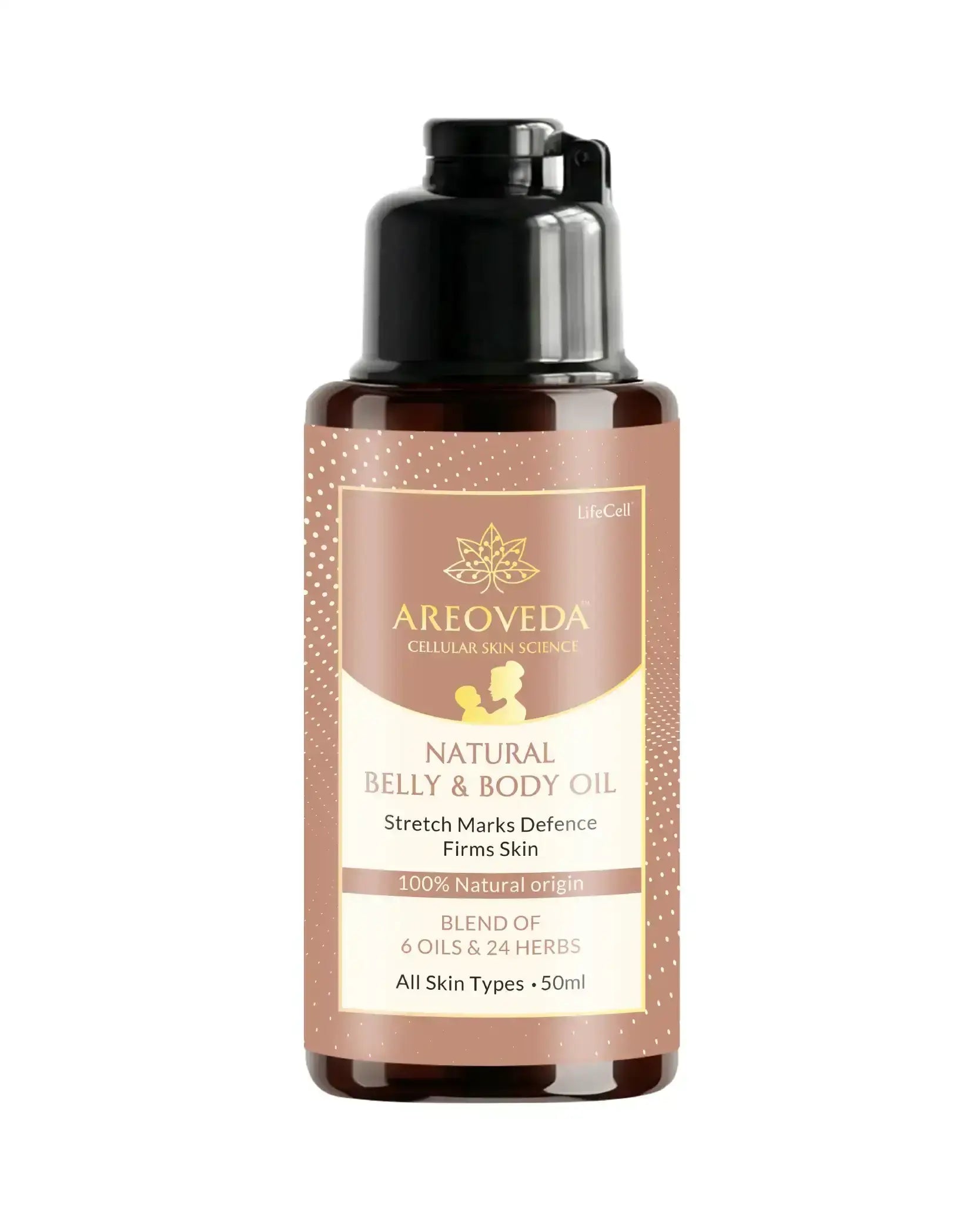 AreoVeda Natural Belly & Body Oil