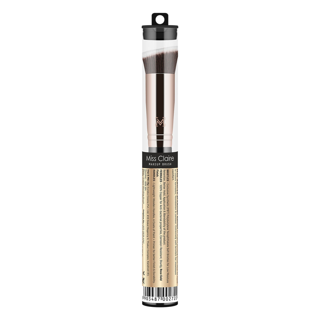 Miss Claire M45 - Angled Blending Brush - Rose Gold