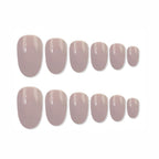shills professional reusable press on nails oval spn521