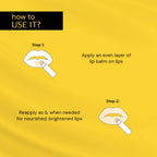 Deconstruct Brightening Lip Balm with SPF 30 - For Dark, Pigmented, Dry, Flaky Lips - Distacart