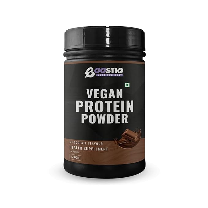 BOOSTIQ Vegan Plant Protein Powder - Chocolate Flavour