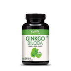Vokin Biotech Ginkgo Biloba with Brahmi Boosts Concentration & Learning Activities