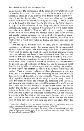 The World as Will and Representation, Vol. 1