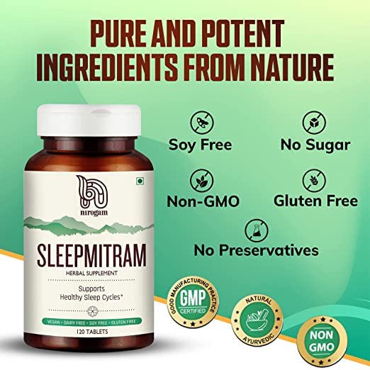 Nirogam Sleepmitram Tablets - Distacart