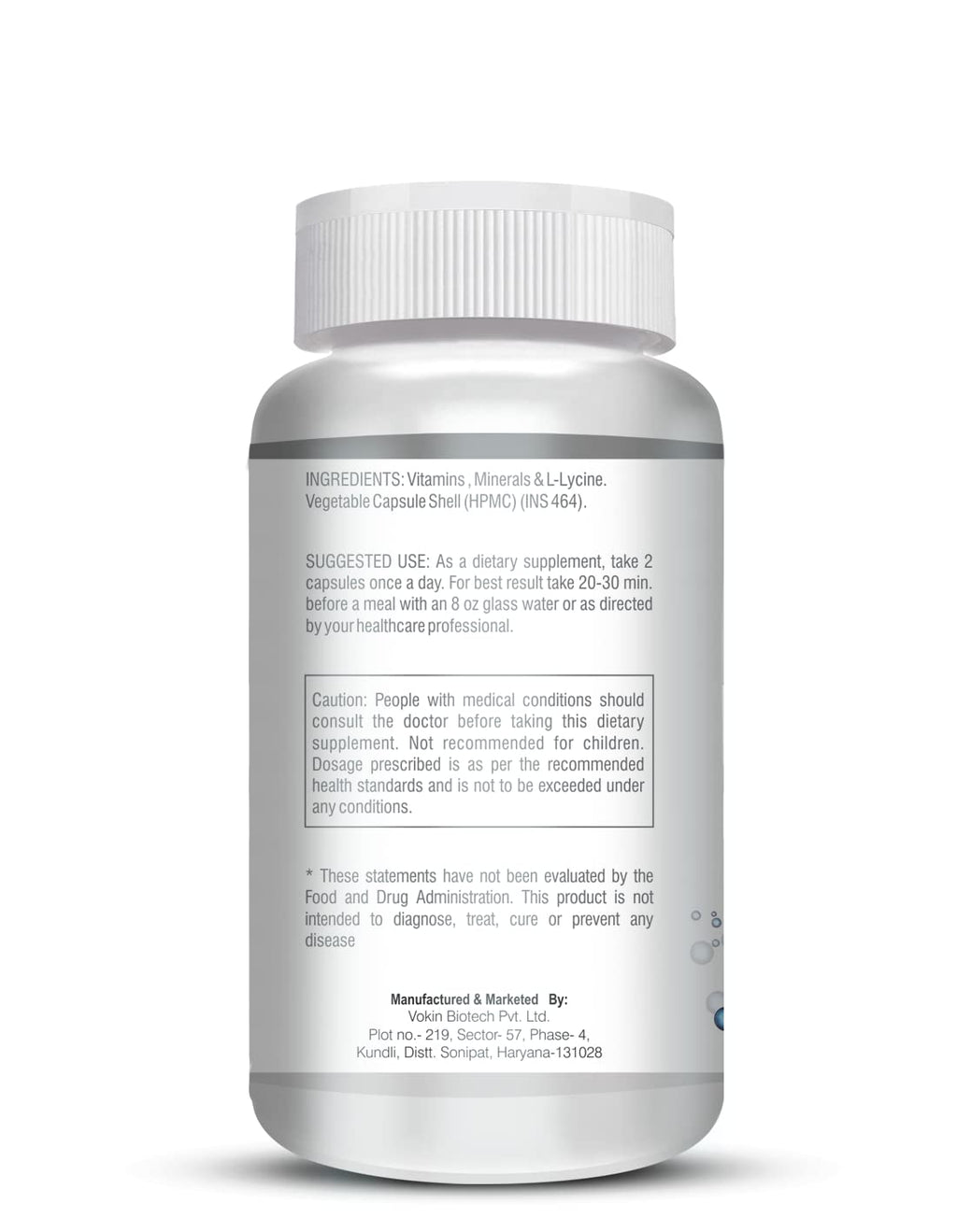 Vokin Biotech Men - MultiVit Daily - 13 Vitamins & 12 Minerals – Support Boost Energy & Immunity-