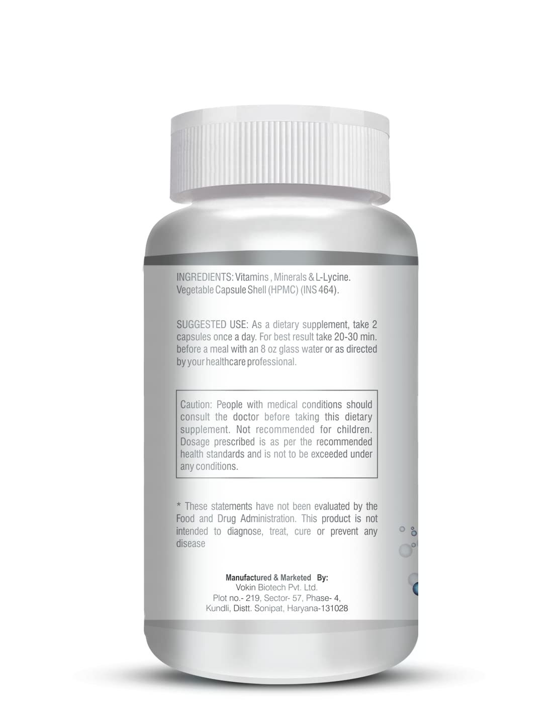 Vokin Biotech Men - MultiVit Daily - 13 Vitamins & 12 Minerals – Support Boost Energy & Immunity-