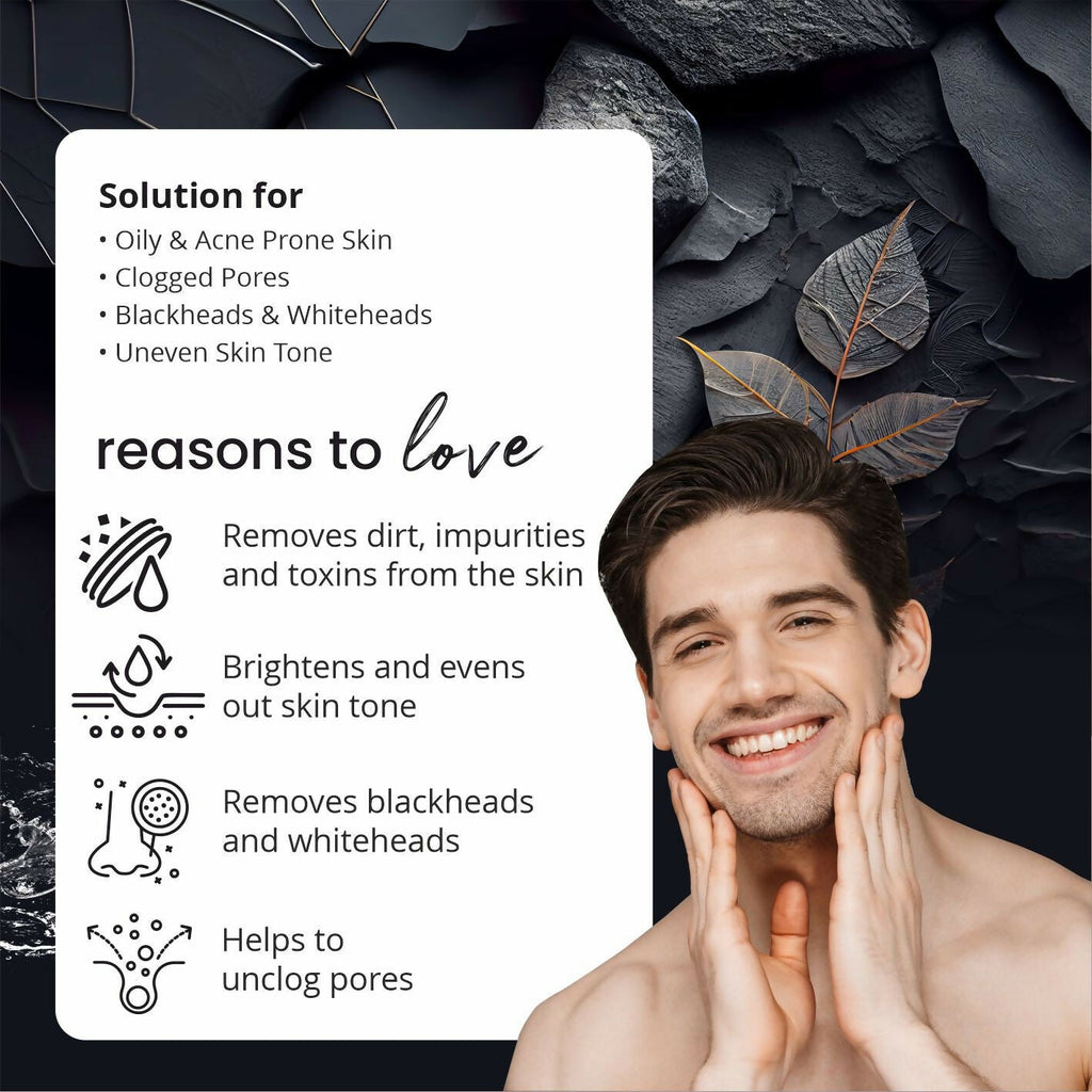Globus Naturals Anti-Pollution Charcoal Men 6 Step Facial Kit - Distacart