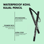 Miss Claire Waterproof Kohl & Kajal - Black - Distacart