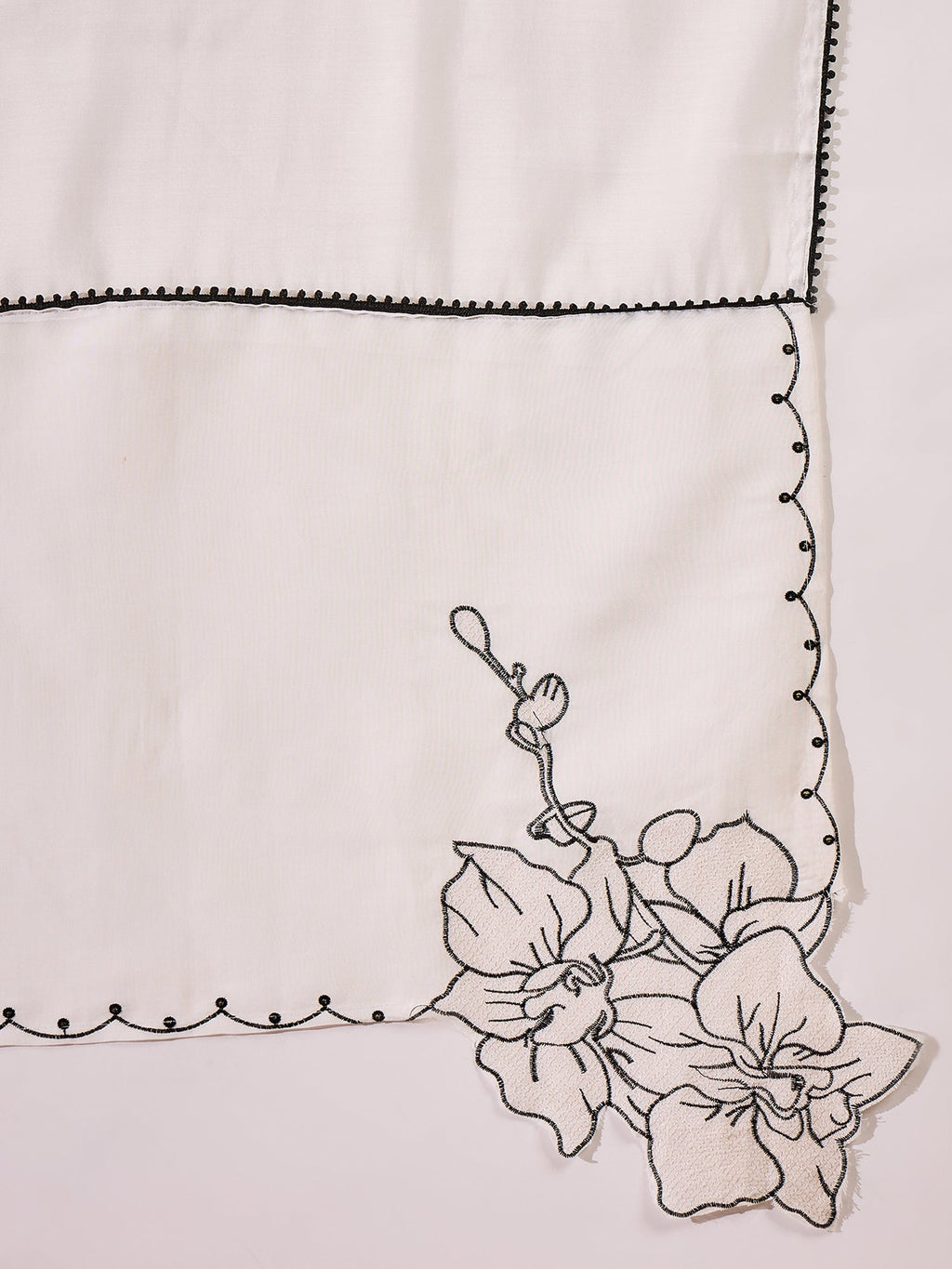Joban Fashion White Silk Embroidery Readymade Kurta Set - Distacart