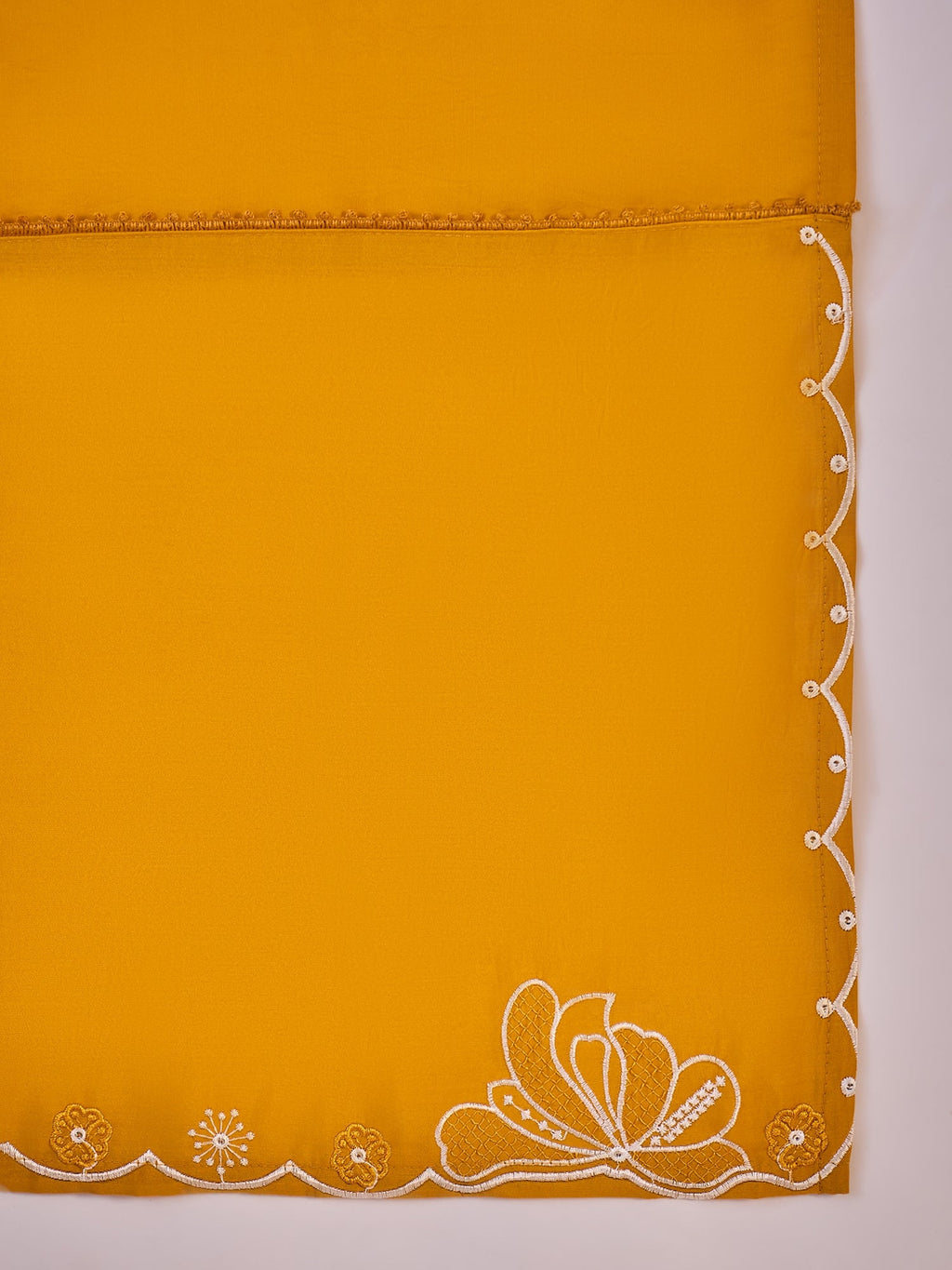 Joban Fashion Yellow Silk Embroidery Readymade Kurta Set - Distacart
