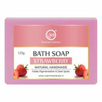 Nuerma Science Strawberry Bath Soap | Fades Pigmentation & Dark Spots - Distacart