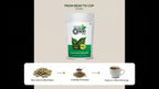 Vokin Biotech Organic Green Coffee Beans Unroasted Arabica Coffee Supports Weight Loss Management (500 Gram)-