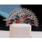 Peacock Hair Band / Hair Clip