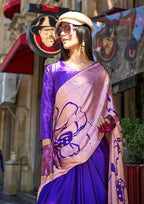Monjolika Fashion Baby Pink Colour Satin Silk Printed Lightwear Saree For Women - Distacart