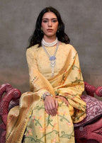 Monjolika Fashion Light Yellow Colour Mulmul Cotton Printed Lightwear Saree - Distacart