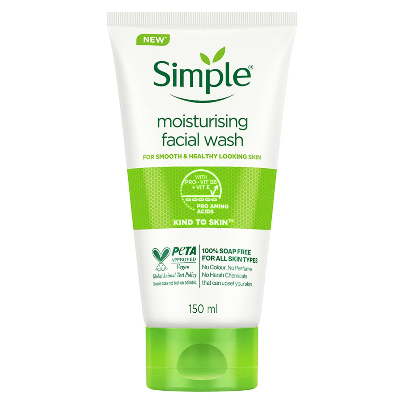 Simple Kind To Skin Moisturizing Facial Wash