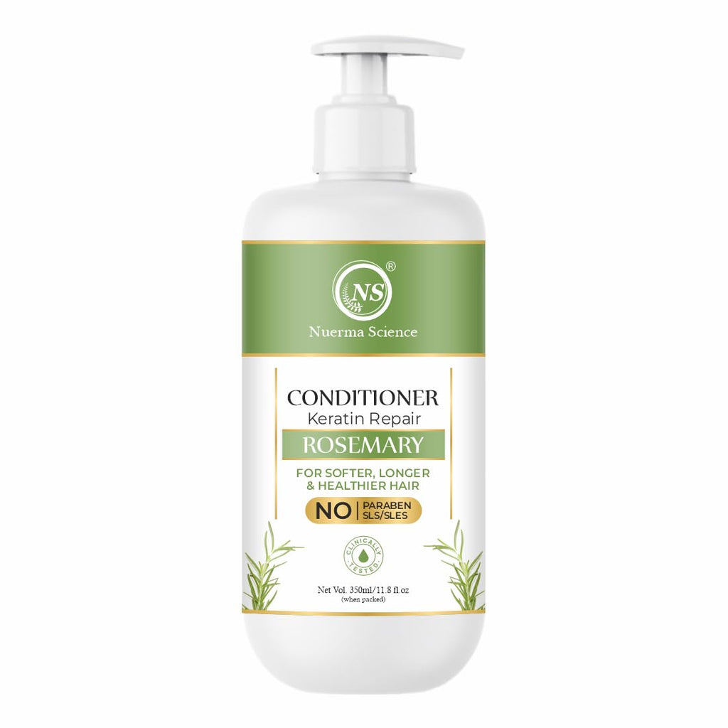 Nuerma Science Keratin Repair Rosemary Hair Conditioner for Softer, Longer & Healthier Hair