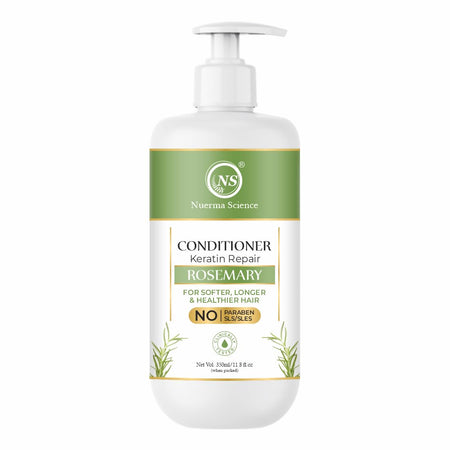 Nuerma Science Keratin Repair Rosemary Hair Conditioner for Softer, Longer & Healthier Hair
