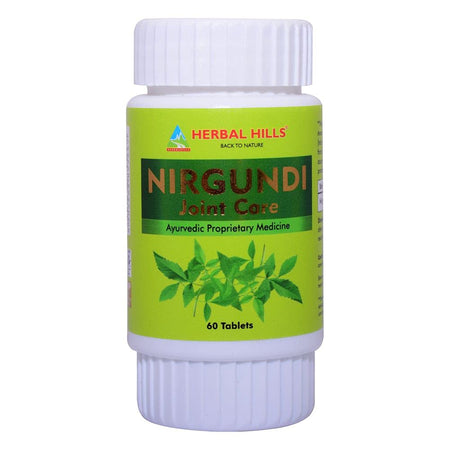 Herbal Hills Nirgundi Joint Care Tablets - 60 Tablets