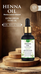 Al Masnoon Henna Oil Henna Leaves Infused In Olive Oil - Distacart