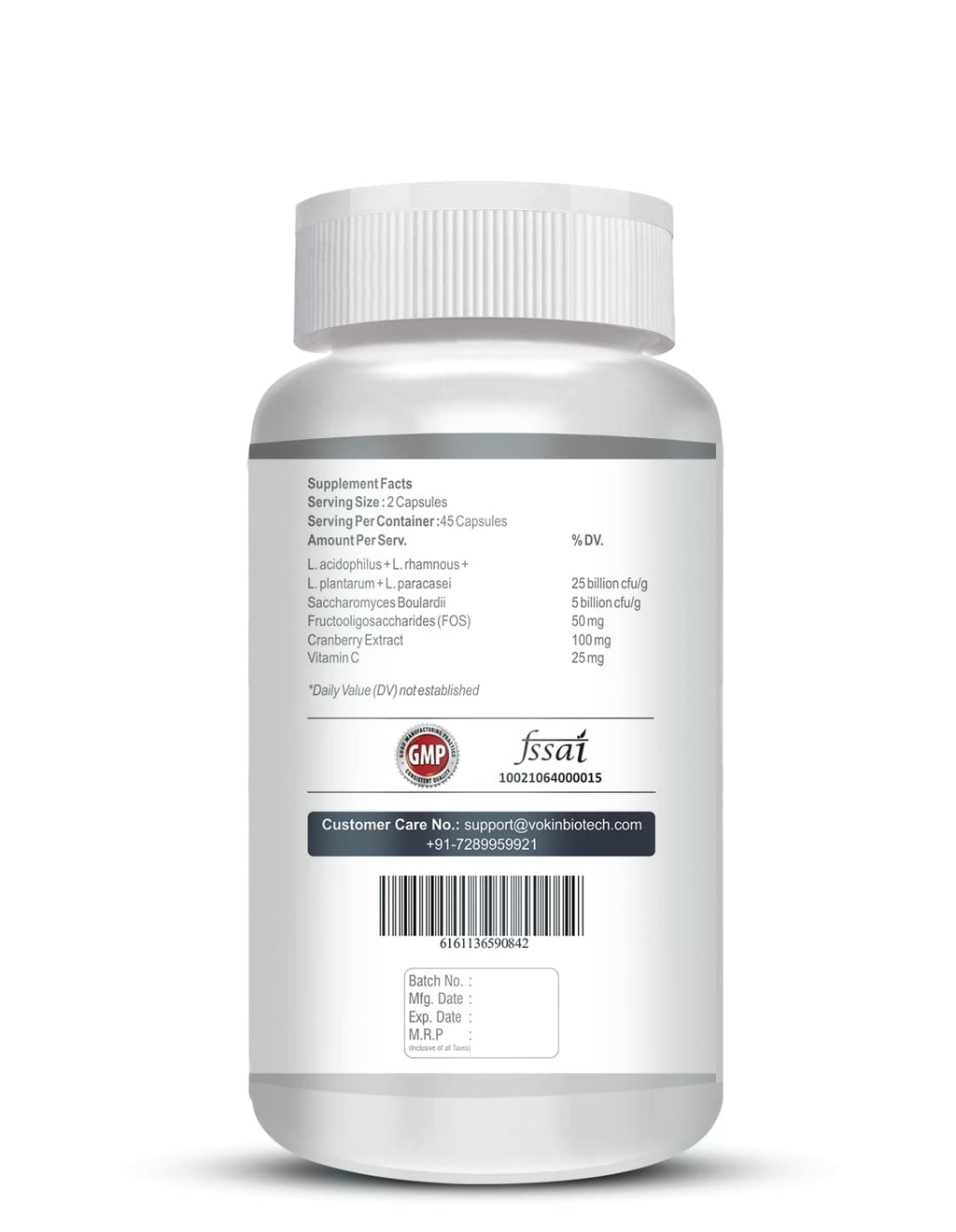 Vokin Biotech Probiotics 50 Billion CFU Multi Capsules