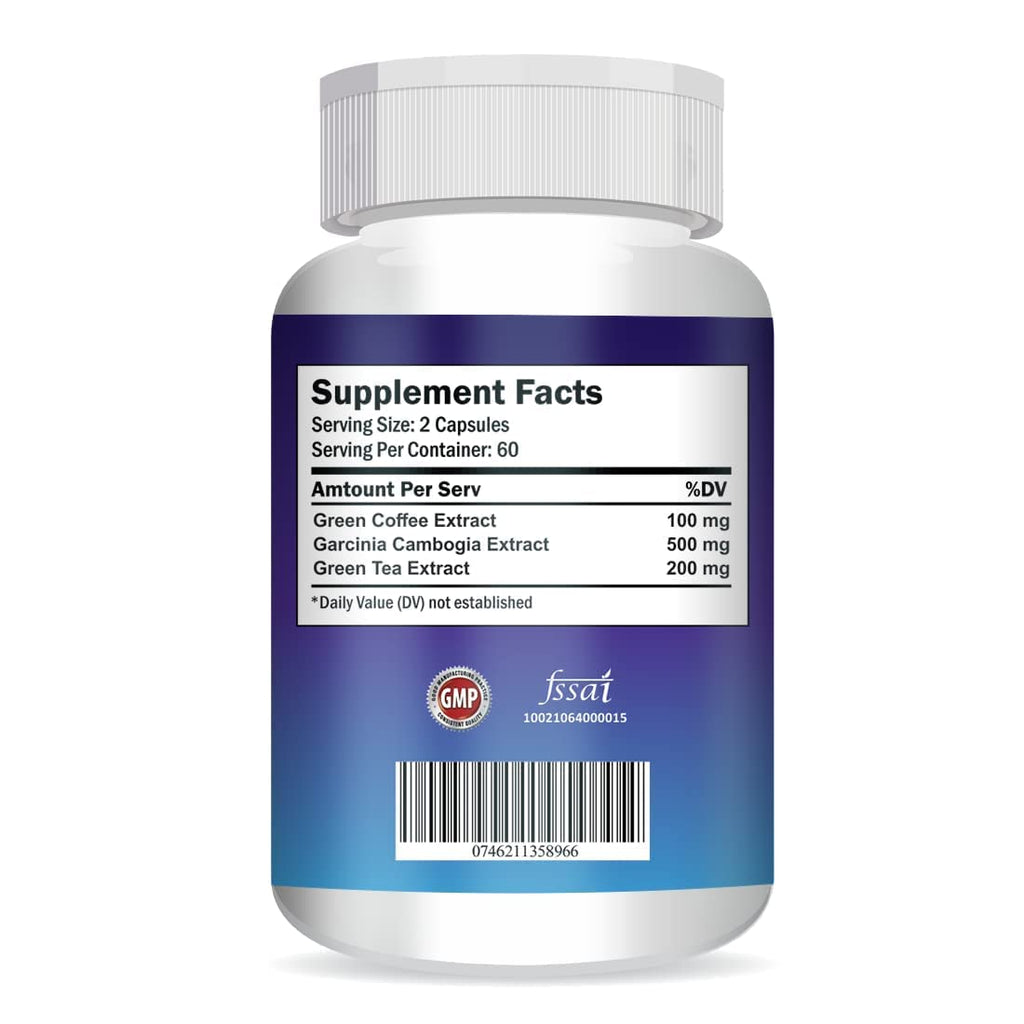 Vokin Biotech Keto Advaced Weight Loss Formula with Green Tea Extract Garcinia Combogia Capsules For Men and Women