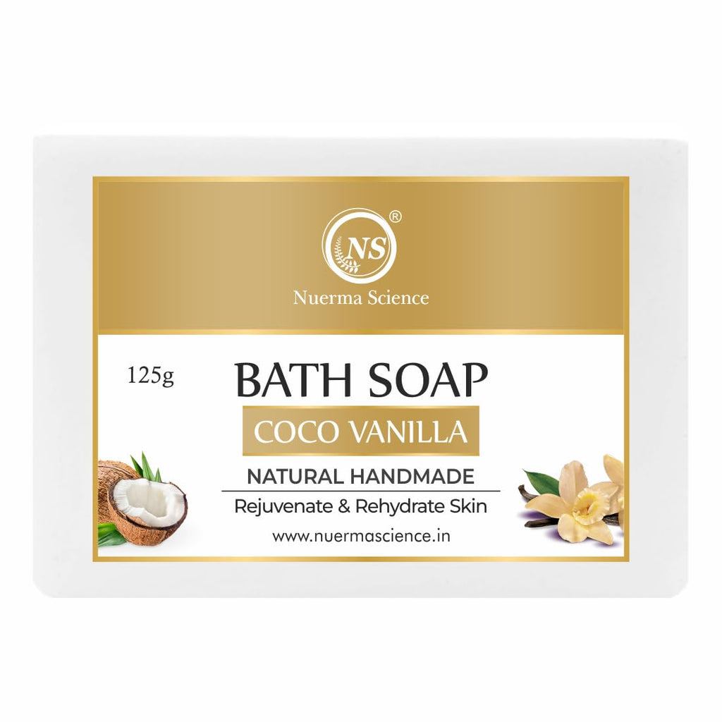 Nuerma Science Coco Vanilla Bath Soap | Rejuvenate & Rehydrates Skin - Distacart