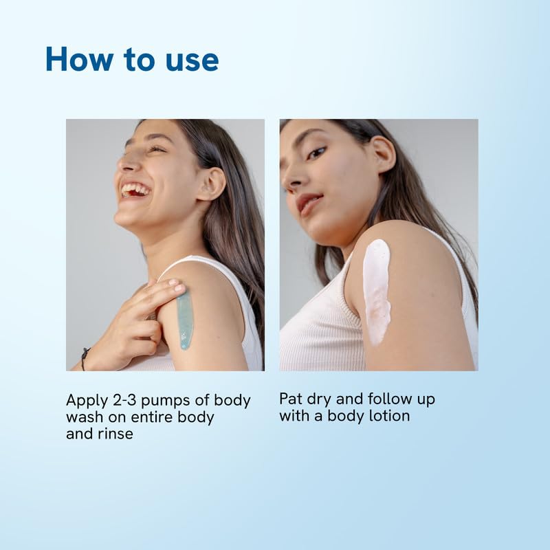 BeBodywise 1% Salicylic Acid Body Wash and 10% Niacinamide Body Lotion - Distacart