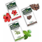 Indus Valley Bio Organic Hibiscus and Reetha Powder with Tulsi, 300g