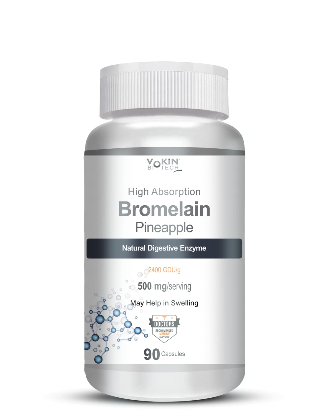 Vokin Biotech Bromelain Pineapple Capsules