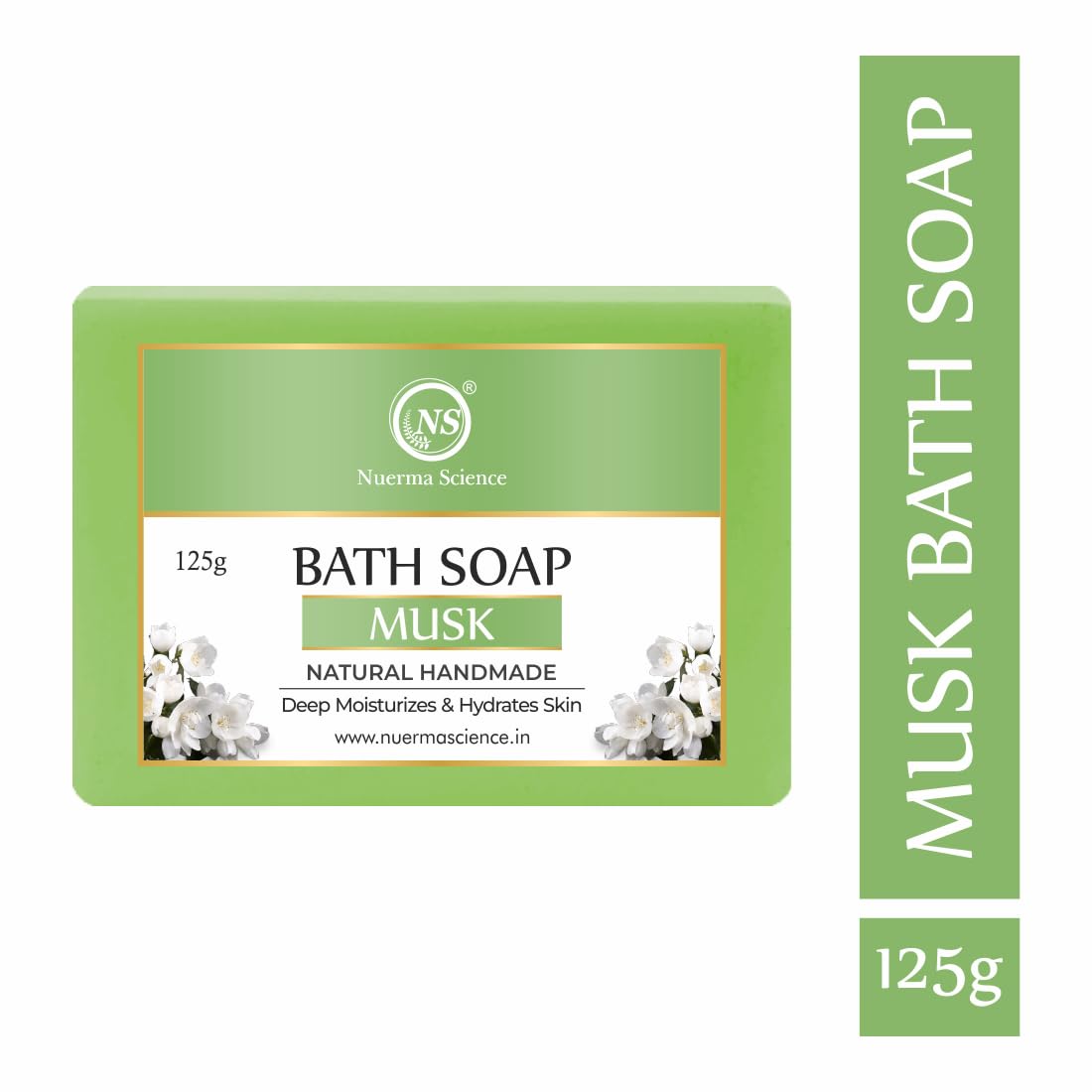 Nuerma Science Musk Bath Soap | Enveloping Fragrance for All-Day Freshness - Distacart