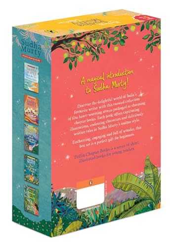 My First Sudha Murty Collection: A Set of 4 Chapter Books | Gift this full colour, illustrated storybooks set to children